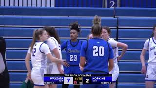 High School Girls Basketball Wayzata vs Hopkins [upl. by Chlores800]