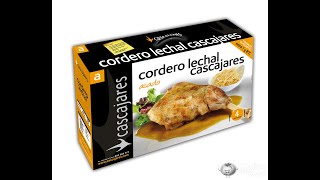 Como preparar el Cuarto de Cordero Cascajares Asado [upl. by Adine]