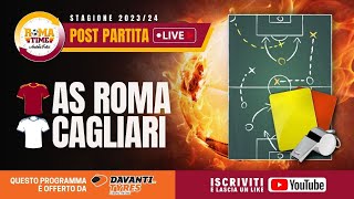 ⚽ LIVE  RomaCagliari 40 Post partita [upl. by Burta]