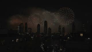 New York City 4th July Fireworks Show 8K [upl. by Oicelem114]