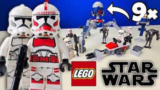 I Bought LEGO CLONE TROOPER amp BATTLE DROID BATTLE PACK 75372 SET REVIEW 2024 [upl. by Haimorej727]