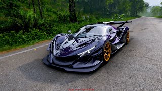 Forza Horizon 5 Gameplay  Apollo Intensa Emozione High Speed Keyboard Gameplay [upl. by Nahgiem]