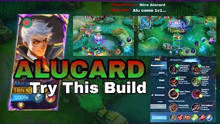 Alucard Try This Build  alucard mobilelegends mlbb [upl. by Yecad]