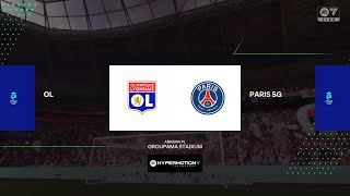 Lyon vs PSG 02112024 Première Ligue Féminine FC 25 [upl. by Bencion469]