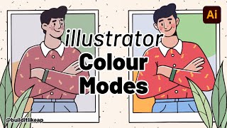 RGB vs CMYK Explained Illustrator Colour modes [upl. by Roybn570]