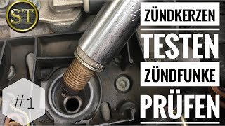 Kein Zündfunke  Zündkerzen selber testen auf Zündfunken  Seat Ibiza 6L 12 12V  Polo 9N [upl. by Ritch]