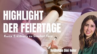 Highlight aller Feiertage  Simchat Tora [upl. by Aissila]