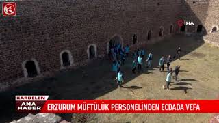 Kardelen TV  ERZURUM MÜFTÜLÜK PERSONELİNDEN ECDADA VEFA [upl. by Ocnarf324]