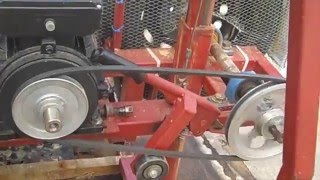 Homemade Bandsaw Mill [upl. by Nawad]