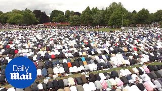 Over 70000 Muslims gather in Birmingham to celebrate Eid  Daily Mail [upl. by Einaffyt]