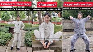 Exercises To Relieve anger Mustpractice for those who get Angry  Chinese Culture  Tai Chi Waner [upl. by Ijan]