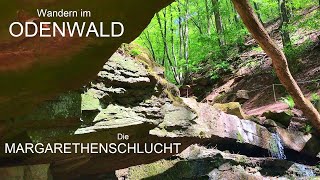 Wandern im Odenwald  Die Margarethenschlucht [upl. by Dermott]