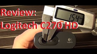 Lars Reviews  Logitech C270 HD Webcam mit Video  Ton Test DEUTSCH HD [upl. by Eltsryk181]