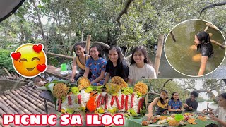 NAGLANGOY KAMI SA ILOG GRABE KALAMIG NG TUBIG😂  PICNIC TIME [upl. by Stout]