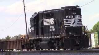 HD Norfolk Southern GP382 works Simpson Yard Jacksonville [upl. by Satterfield890]