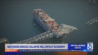 Baltimore bridge collapse Who will pay for the destroyed bridge lost lives and harmed businesses [upl. by Sorodoeht170]