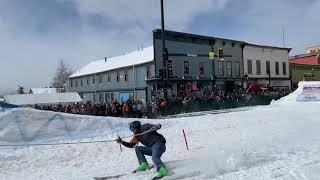 Skijoring Leadville Colorado 2022 [upl. by Filberte]