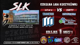 Wadowice vs OZETY  SLK  1kolejka  1mecz [upl. by Nosnorb]