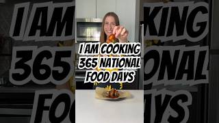 Follow to see all 365 National Food Days challenge cooking recipe foodie foodie easyrecipe [upl. by Birck]