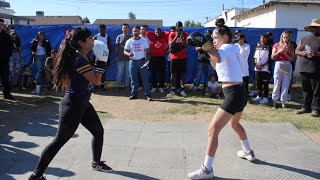 Bakersfield Boxing 9 The Nightmare vs La Diabla [upl. by Nedmac266]