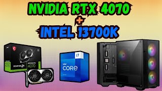 Intel 13700k ve Nvidia RTX 4070 Sistem Toplama [upl. by Atsirk]