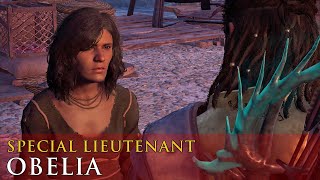 Assassins Creed Odyssey  Recruiting Obelia Unique Epic Lieutenant [upl. by Yenwat]