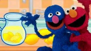 🍋 Sesame Street 🍋 Elmo amp Grovers Lemonade Stand 🍹 [upl. by Aborn]