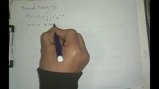 Binomial Distribution in Probability  Binomial Distribution HindiUrdu [upl. by Euhc]