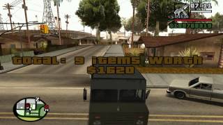 GTA San Andreas Burglary Mission 1 Los Santos HD [upl. by Nimajeb459]