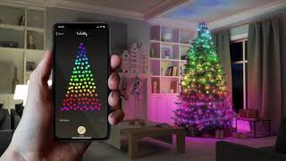 Twinkly App Controlled Smart Christmas Lights  Christmas Designers [upl. by Sayers219]