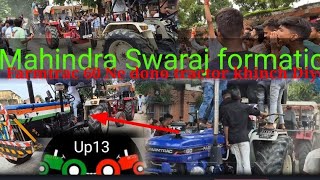 🤩🤩Khatarnak touching🔗🔗 formatic 60 Mahindra265 Swaraj744 daval tektarsunder rajput [upl. by Airdnola]