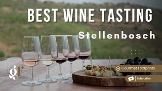 The 10 Best WineTasting Experiences in Stellenbosch 2024  Cape Town [upl. by End]