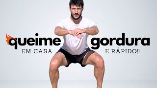 28 Min de CARDIO EM CASA para queimar 740 calorias  Queima gordura até depois do treino [upl. by Annavoj]