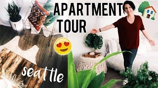 MY SEATTLE APARTMENT TOUR 2017 [upl. by Meelak176]