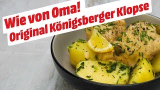 Ein echter Klassiker Königsberger Klopse • KochMit [upl. by Inait90]