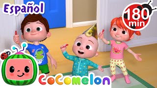 Canción de Nochevieja  CoComelon y los animales 🍉 Dibujos para niños [upl. by Robinette141]