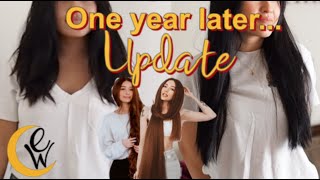 One Year Update After Completing Sarah Trans Hair Growth Lab [upl. by Mott]