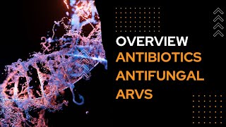 Overview of Antibiotics Antifungal amp Antiretroviral Agents and their significance and Examples [upl. by Yrome]