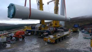 Highest E70 wind turbine in Ireland [upl. by Kloman]