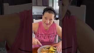 Baked Salmon amp Squash REVIEW  My Galveston Diet Journey shorts diet recipes [upl. by Sesmar517]