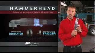 Ingersoll Rand 2015MAX Hammerhead Air Ratchet Tool [upl. by Immas212]