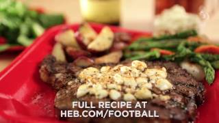 How to Grill a Ribeye  HEB Recipes [upl. by Nosilla]