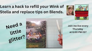 Ever wonder if you can refill your Wink of Stella Join me tonight and learn how [upl. by Orna]