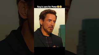 Tony Stark conversation with Peter Parker after vulture attack 🥺🥺shorts ytshorts marvel [upl. by Robbert]