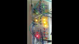 Binary Clock with Raspberry Pi [upl. by Lehcsreh]