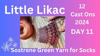 Little Likac 12 Cast Ons Day 11 [upl. by Ynney]