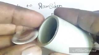 how to make Ramsden eyepiece [upl. by Nogem]