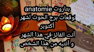 بتاروت💀 anatomie💀توقعات برج الحوت لشهر أكتوبر ستفوز في هذا الشهر،و آنتبه من هذا الشخص [upl. by Notyalc]