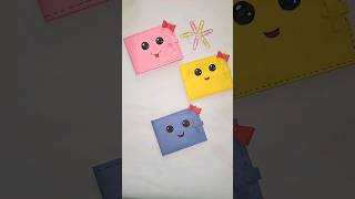 HOW TO MAKE CUTE PAPER WALLET  EASY CRAFT IDEAS  A4 ART n CRAFT [upl. by Tollman471]