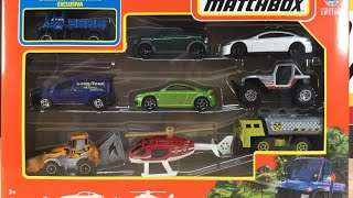 Matchbox 2024 9 Pack Exclusive MercedesBenz Unimog U300 [upl. by Notgnirrab480]